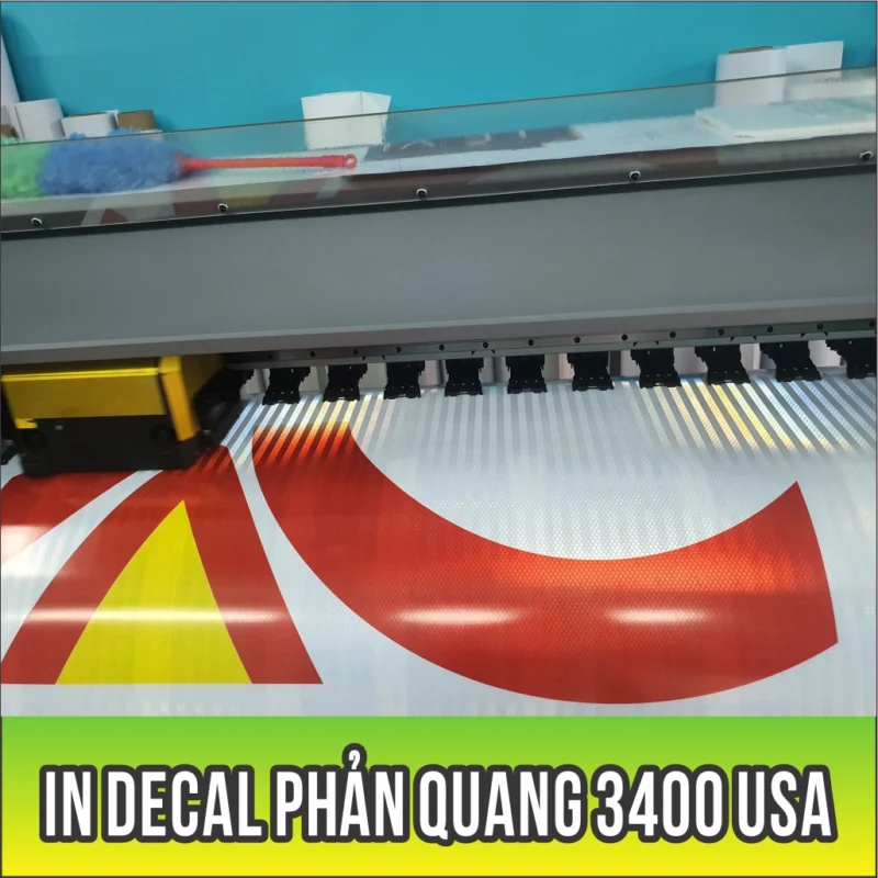 mẫu in decal phản quang 3M 3400 loại 1