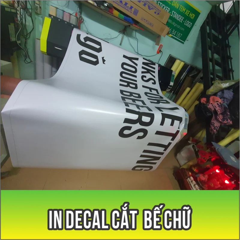 cắt decal lấy liền siêu nhanh giá rẻ