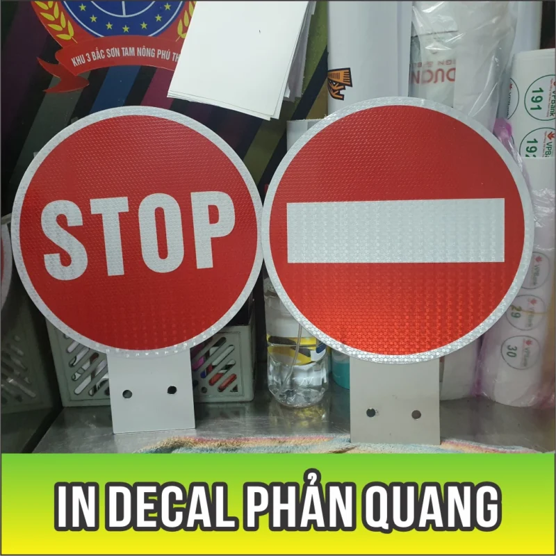 mẫu in decal phản quang vân cá