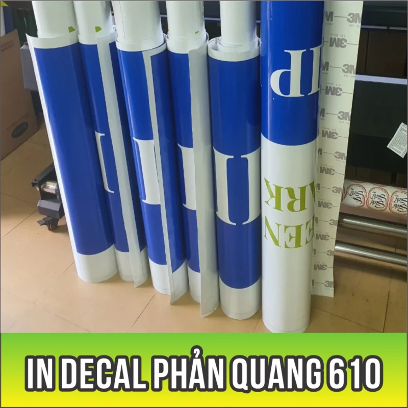 mẫu in decal phản quang 3m USA