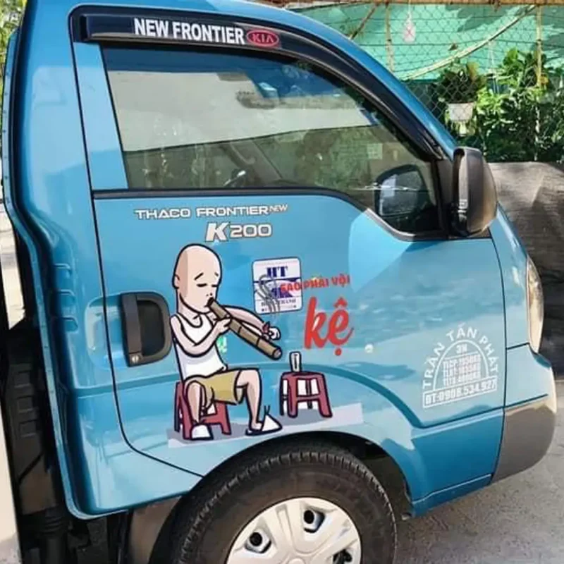 Tem cửa xe tải mẫu 05