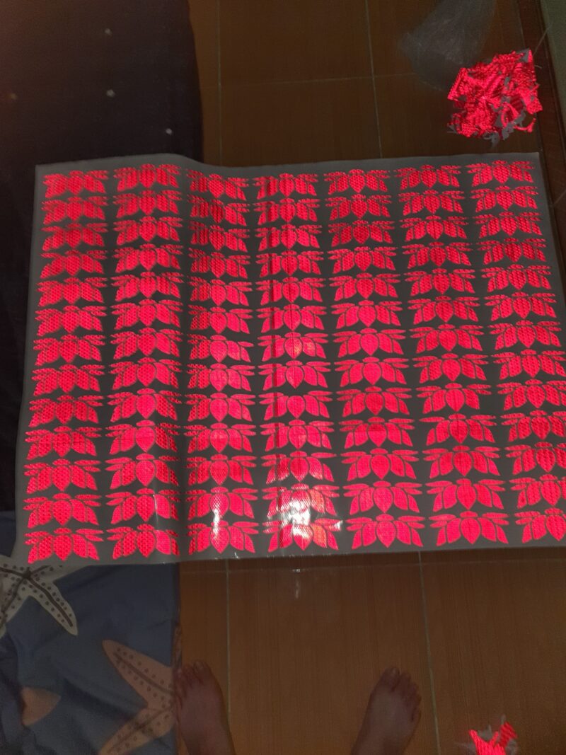 mẫu cắt decal phản quang