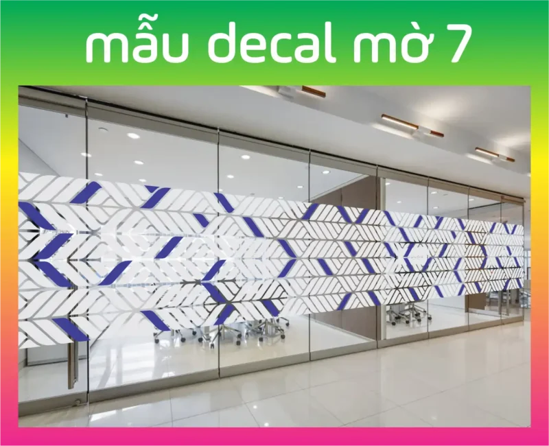 dán decal kính mờ văn phòng mẫu 1