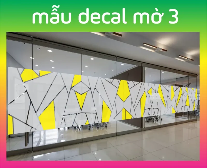dán decal kính mờ văn phòng mẫu 3