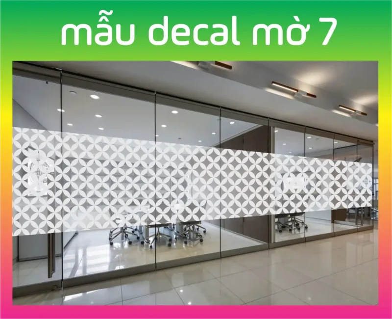 dán decal kính mờ văn phòng mẫu 5