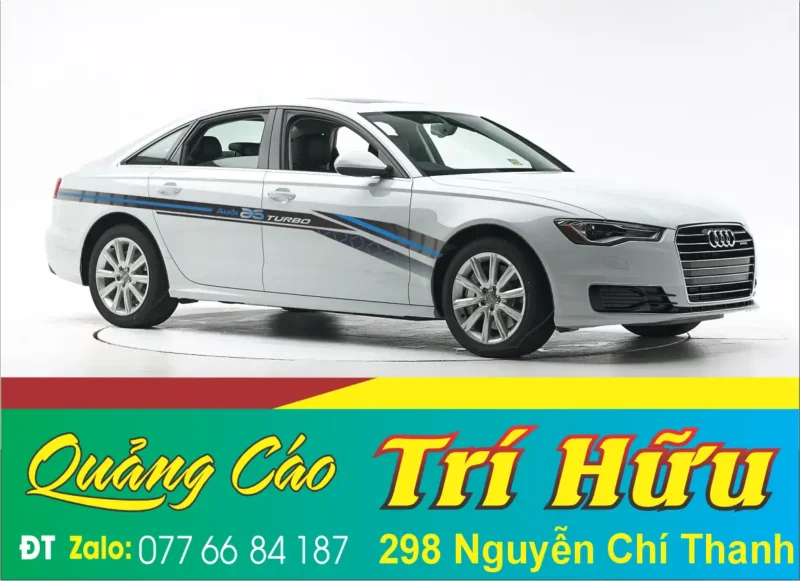mẫu tem xe audi a6