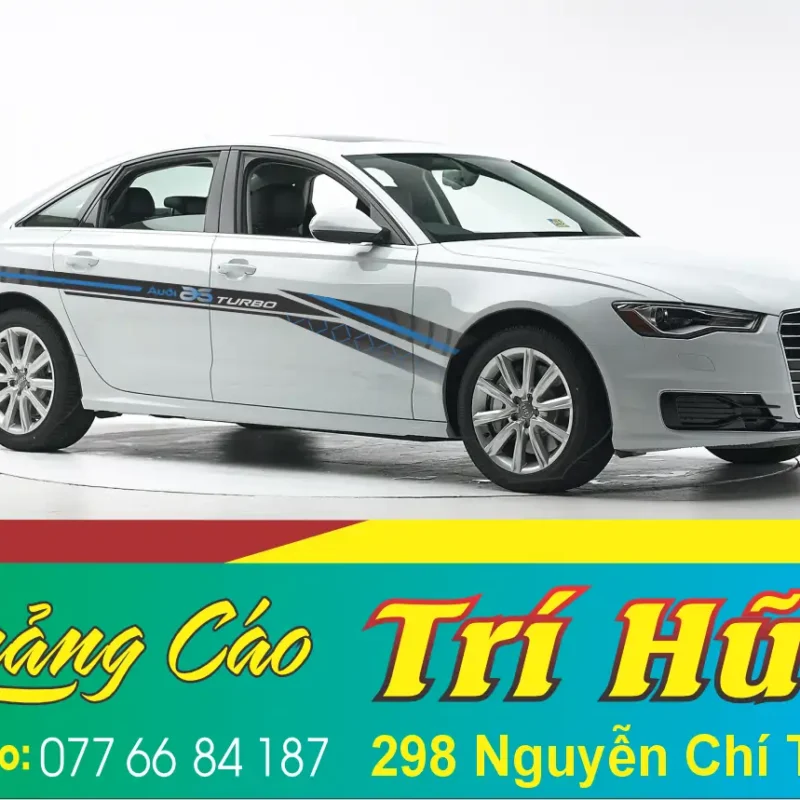 mẫu tem xe audi a6