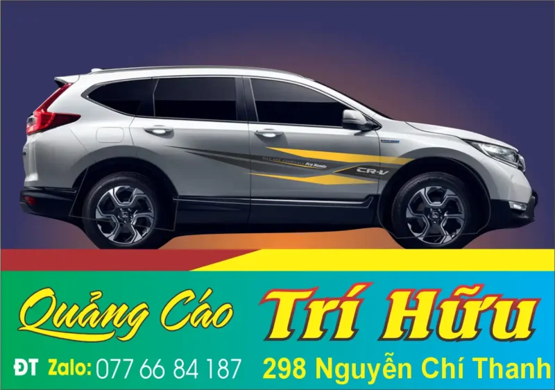 mẫu tem xe crv