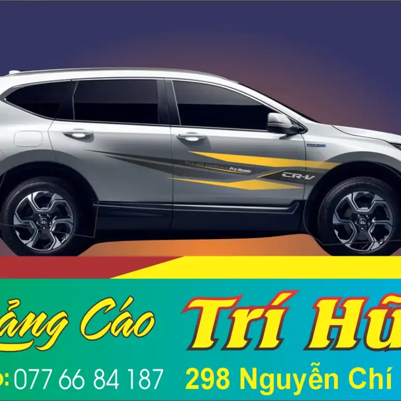 mẫu tem xe crv