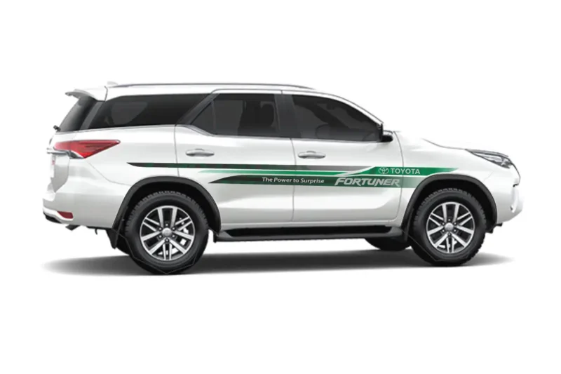 mẫu tem xe fortuner