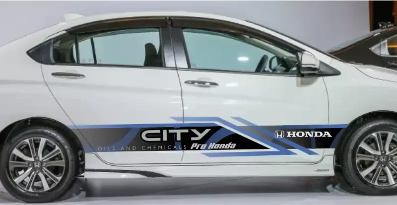 mẫu tem xe honda city