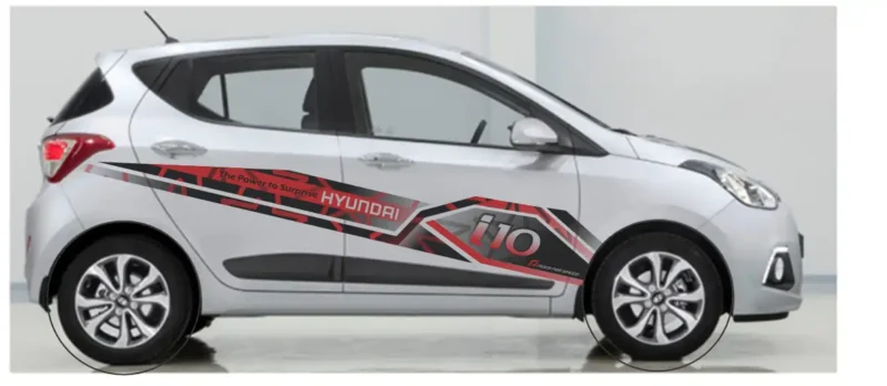 mẫu tem xe huyndai i10