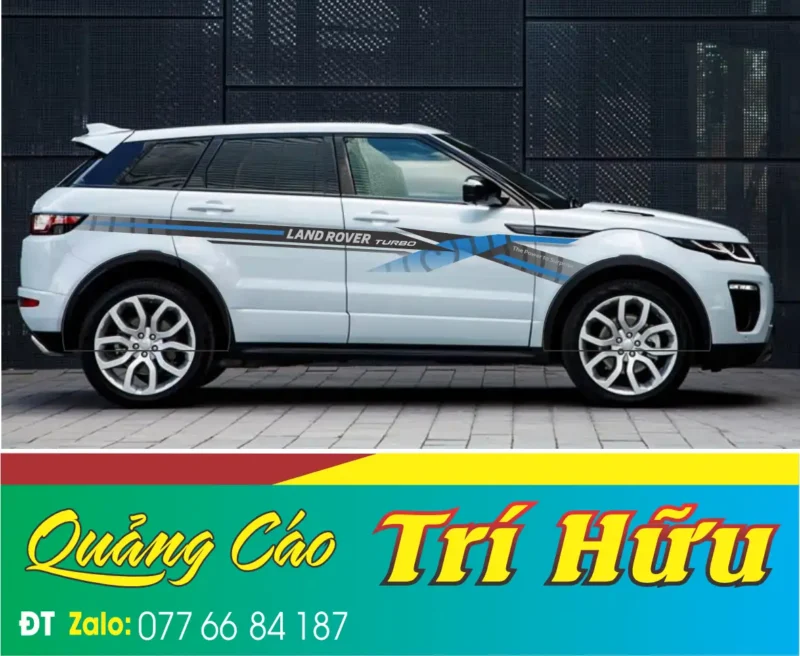 mẫu tem xe lanrover
