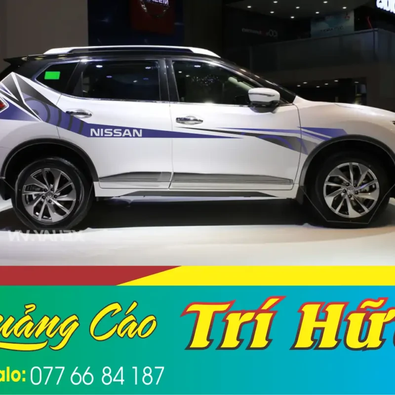 mẫu tem xe nissan