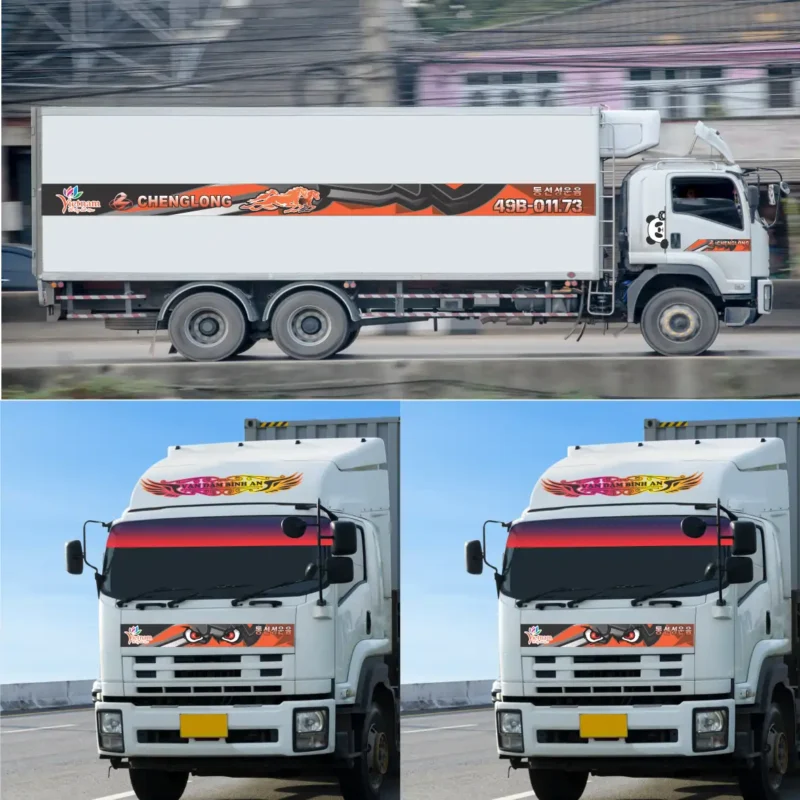 mẫu tem xe tải 2