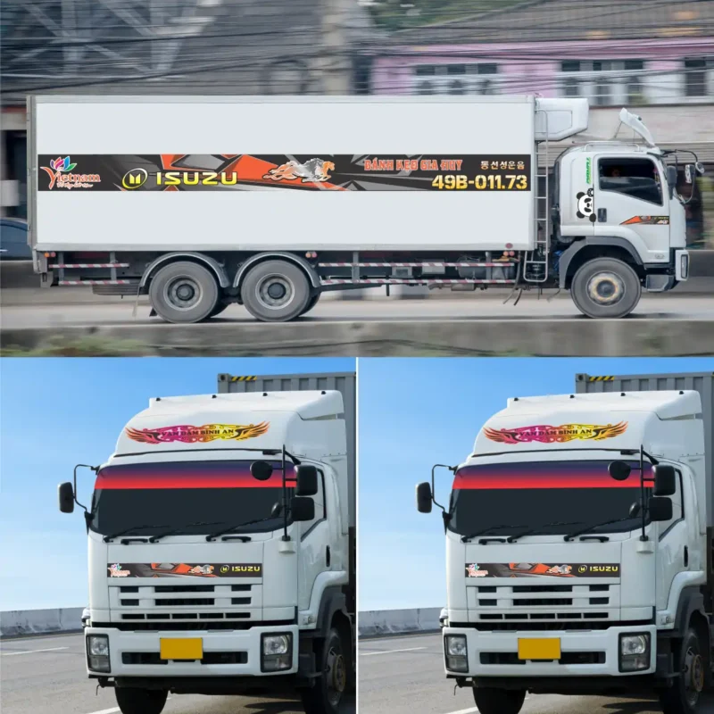 mẫu tem xe tải 3