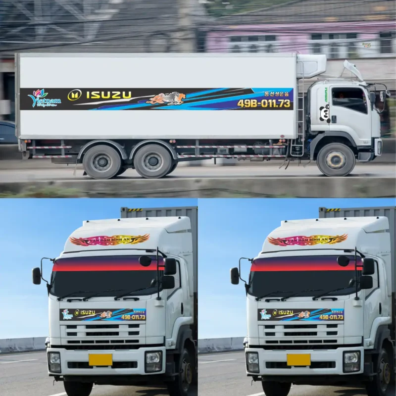 mẫu tem xe tải 5