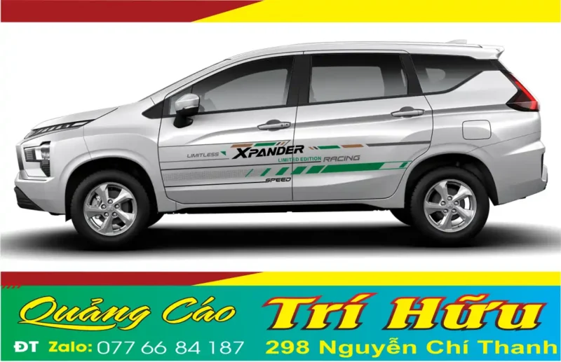 mẫu tem xe xpander 3