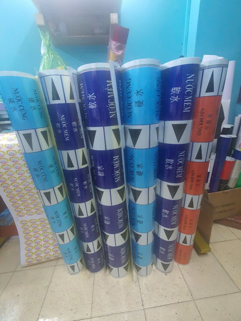mẫu in decal phản quang hàn quốc